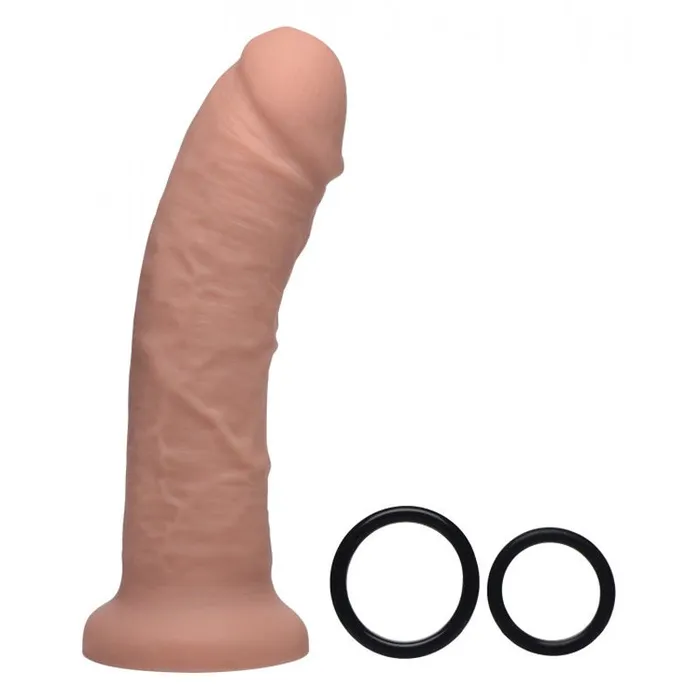 XR Brand Female Sex Toys | Brazen 8 Inch Silicone Dildo with Harness