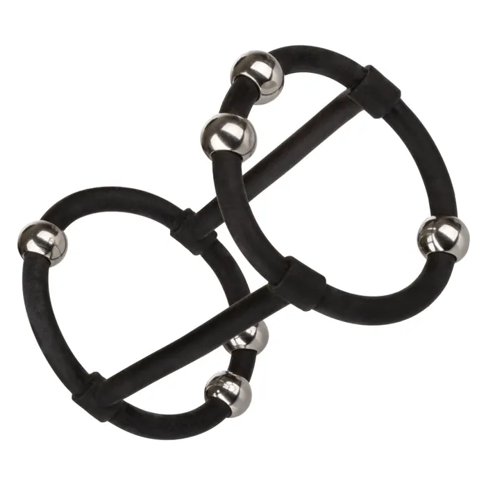 Steel Beaded Silicone Enhancer Cage Calexotics Male Sex Toys