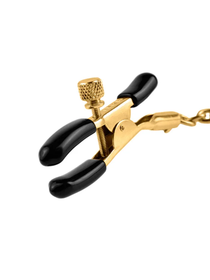 GOLD NIPPLE CLAMPS House Of Fun Vibrators