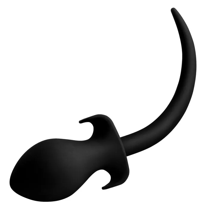 Xl Silicone Puppy Tail Butt Plug XR Brands Master Series Anal