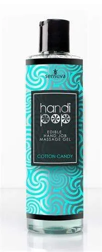 Enhancers Sensuva Handi Pop Handjob Massage Gel Cotton Candy 42 Oz