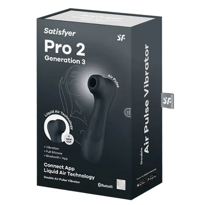 Satisfyer Vibrators Satisfyer Pro 2 Gen 3 App Control Dark Grey