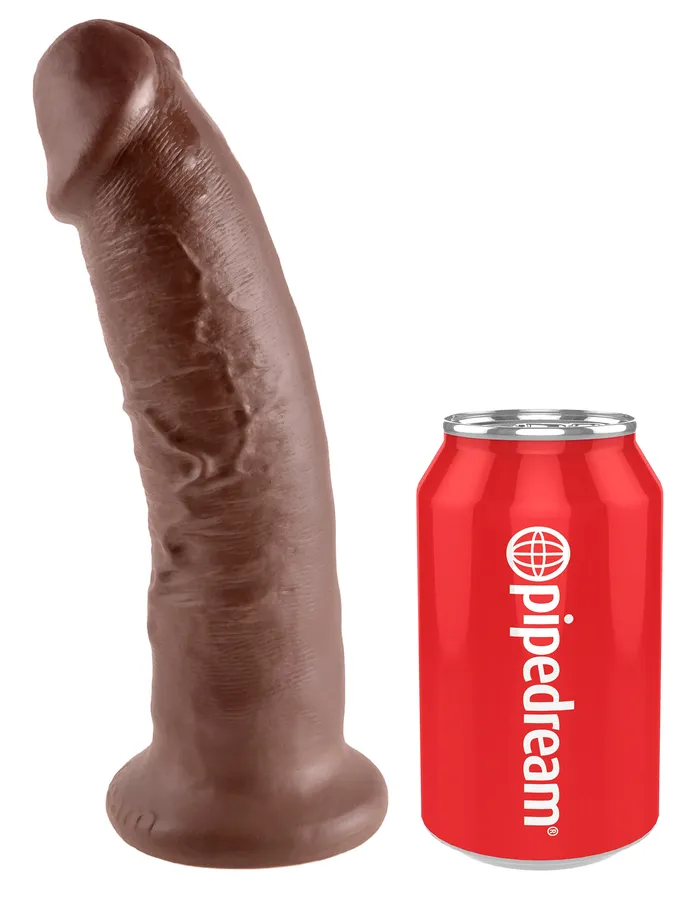 King Cock 9in Cock Brown Pipedream Products Dildos King Cock 9in Cock Brown Pipedream Products Dildos