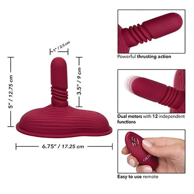 Cal Exotics Female Sex Toys Dual Rider Remote Control Thrust Grind