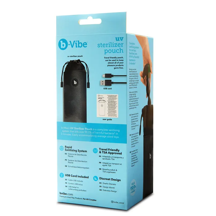 BVibe Vibrators BVibe UV Sterilizer Pouch BVibe Vibrators BVibe UV Sterilizer Pouch