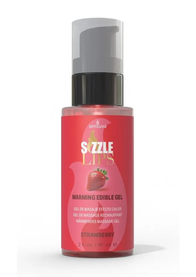 Enhancers Sizzle Lips Warming Gel Sensuva