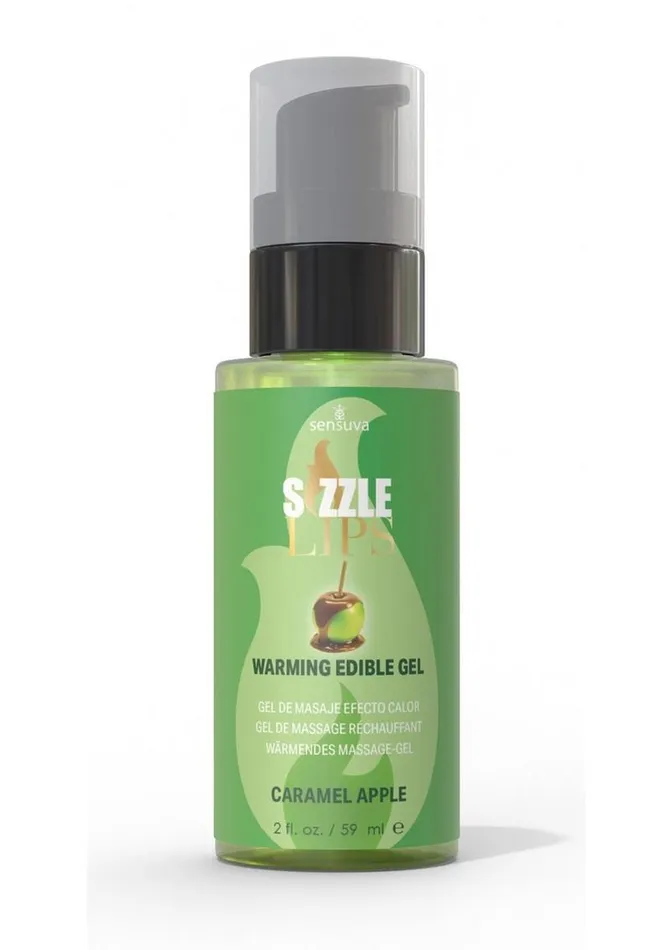 Enhancers Sizzle Lips Warming Gel Sensuva