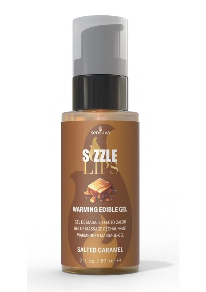 Enhancers Sizzle Lips Warming Gel Sensuva