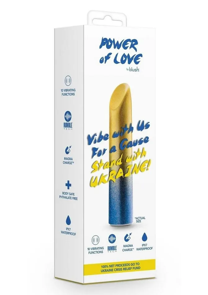 Vibrators Blush Blush Power Of Love Ukraine Rechargeable Vibrator Vibe with Purpose Vibrators Blush Blush Power Of Love Ukraine Rechargeable Vibrator Vibe with Purpose
