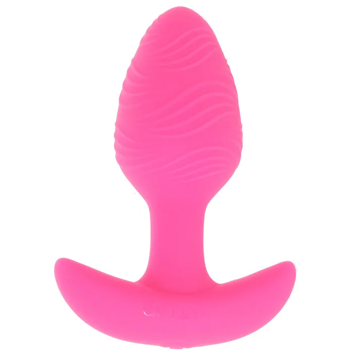 Anal CalExotics Cheeky GlowInTheDark Vibrating Butt Plug in Pink