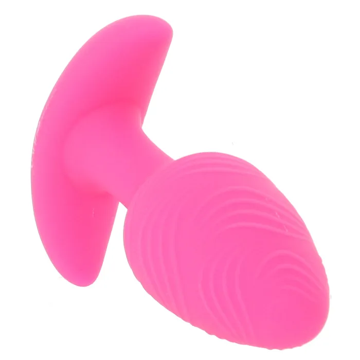 Anal CalExotics Cheeky GlowInTheDark Vibrating Butt Plug in Pink