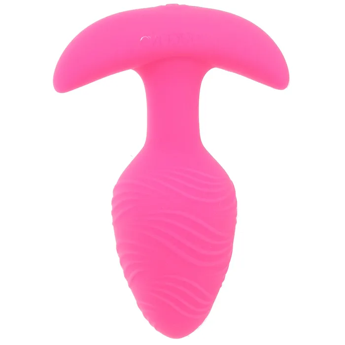 Anal CalExotics Cheeky GlowInTheDark Vibrating Butt Plug in Pink