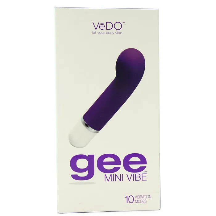 Female Sex Toys VeDO Gee Mini Vibe in Into You Indigo Female Sex Toys VeDO Gee Mini Vibe in Into You Indigo