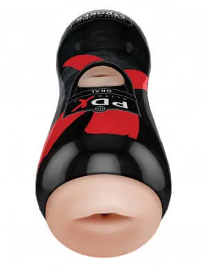 Male Sex Toys Pipedream Products PDX Elite Oral Vibrating Stroker
