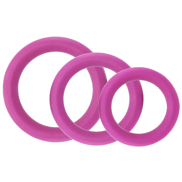 Nasstoys Dildos Silicone Cock Rings 2 in Purple