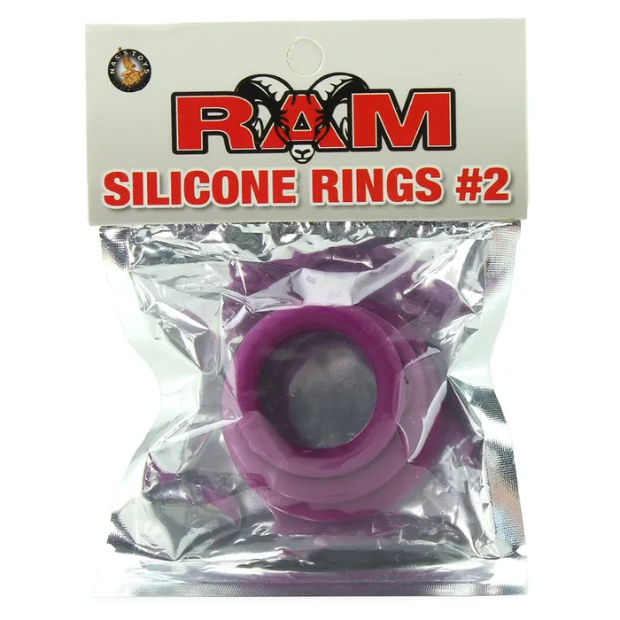 Nasstoys Dildos Silicone Cock Rings 2 in Purple