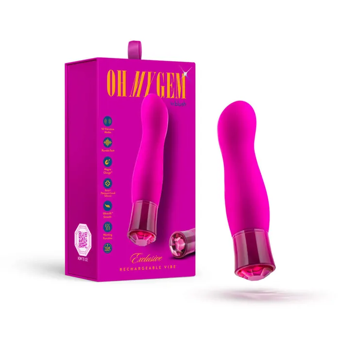 Oh My Gem Exclusive Tourmaline Vibrator Sensual Bliss Awaits Blush Novelties Female Sex Toys Oh My Gem Exclusive Tourmaline Vibrator Sensual Bliss Awaits Blush Novelties Female Sex Toys