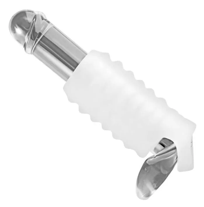 XR Brands Male Sex Toys Tom OF Finland Stroker Sheath Clear