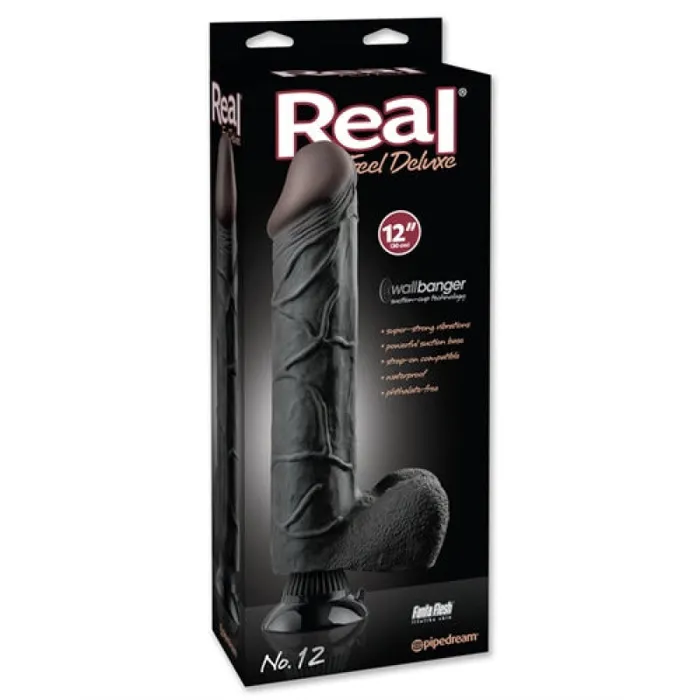 Anal Pipedream Real Feel Deluxe no12 12Inch Black Anal Pipedream Real Feel Deluxe no12 12Inch Black