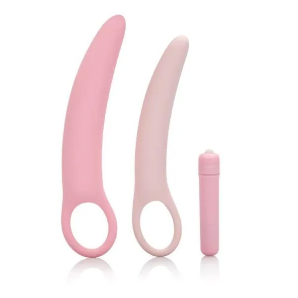 Couples Inspire Collection 3Piece Vibrating Silicone Dilator Kit Inspire