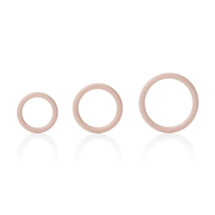 Female Sex Toys CalExotics Silicone Support Rings Ivory Female Sex Toys CalExotics Silicone Support Rings Ivory
