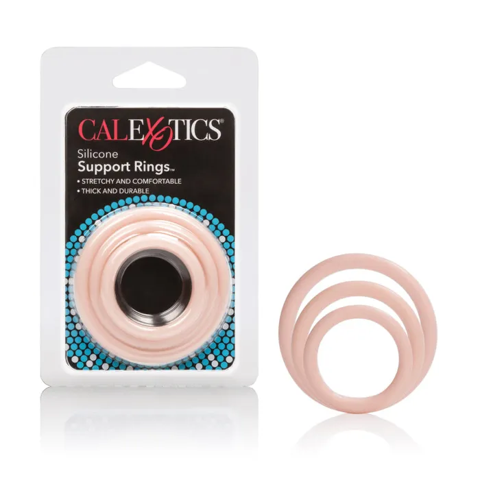 Female Sex Toys CalExotics Silicone Support Rings Ivory Female Sex Toys CalExotics Silicone Support Rings Ivory