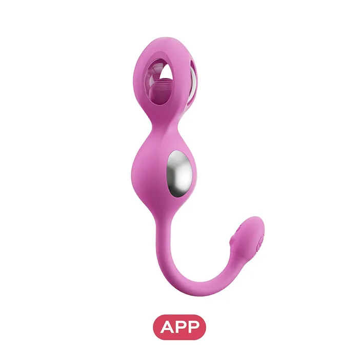 Honey Play Box Vibrators HPB Elektra App E Stim Kegel Set Pink
