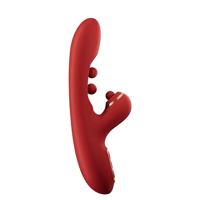 Vibrators Honey Play Box HPB Tickler Wiggling GSpot Tap Clit Red