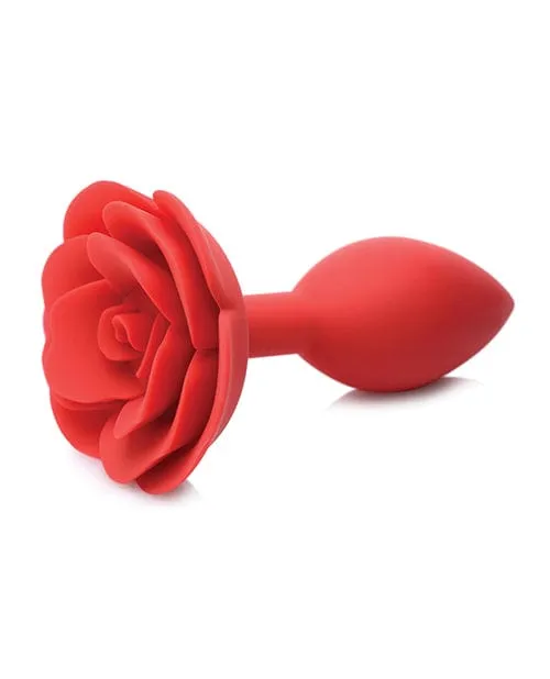 XR Brands Booty Bloom Silicone Rose Anal Plug Male Sex Toys