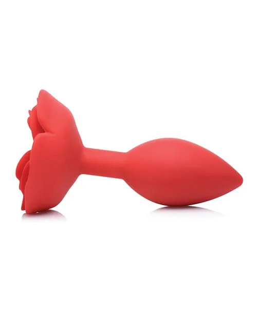 XR Brands Booty Bloom Silicone Rose Anal Plug Male Sex Toys