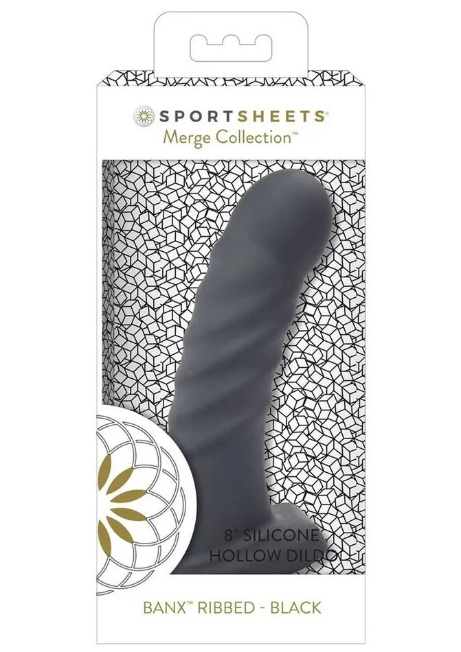 Banx Ribbed Hollow Dildo Sportsheets Female Sex Toys Banx Ribbed Hollow Dildo Sportsheets Female Sex Toys