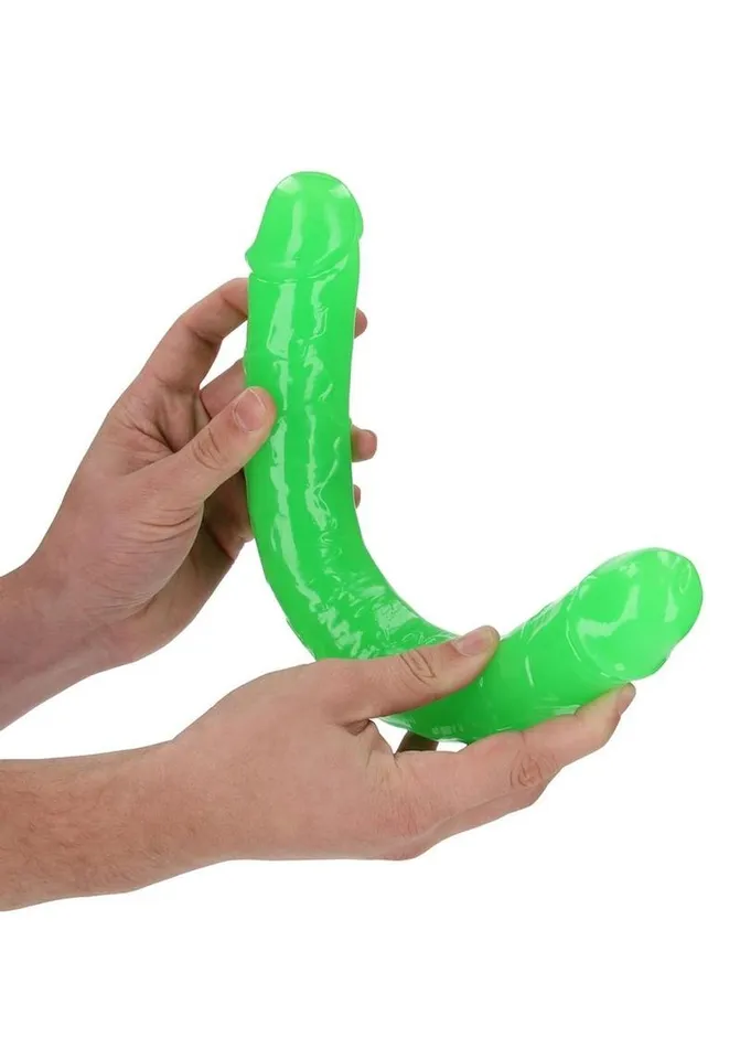 Dildos Real Rock Realrock Double Dong Glow In The Dark Dildo