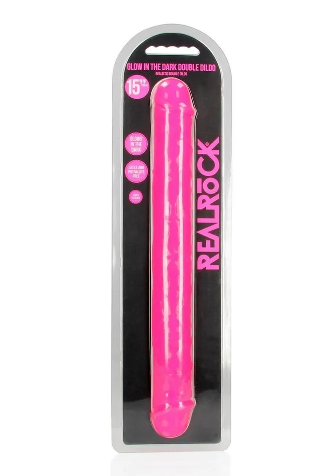 Dildos Real Rock Realrock Double Dong Glow In The Dark Dildo