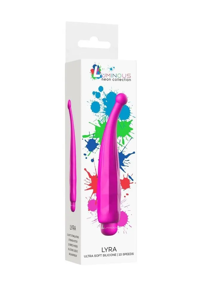 Luminous Female Sex Toys Luminous Lyra Bullet with Silicone Sleeve