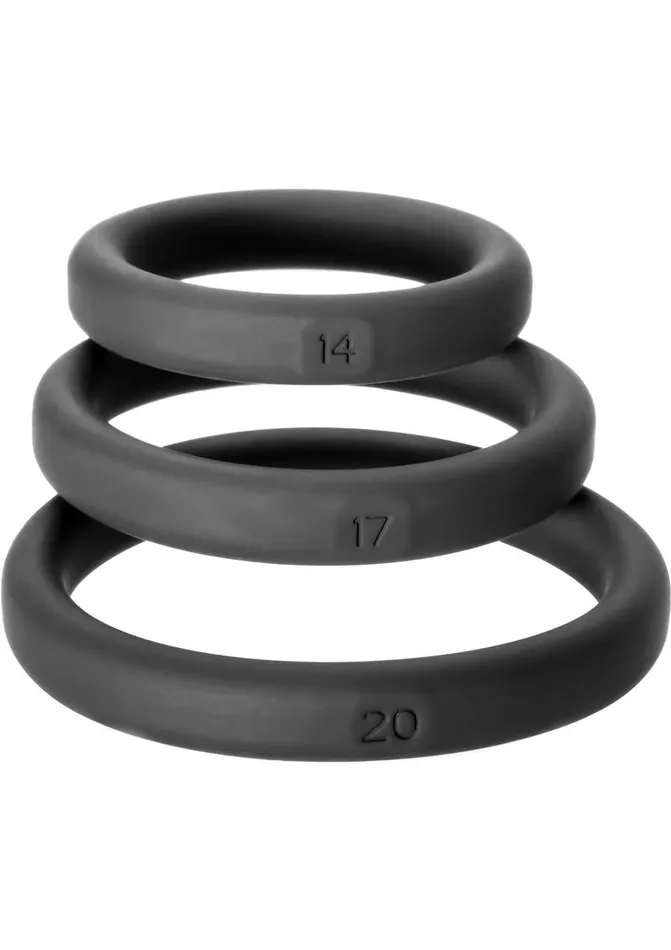 Perfect Fit XactFit Silicone Ring Kit Assorted Size Perfect Fit Anal Perfect Fit XactFit Silicone Ring Kit Assorted Size Perfect Fit Anal