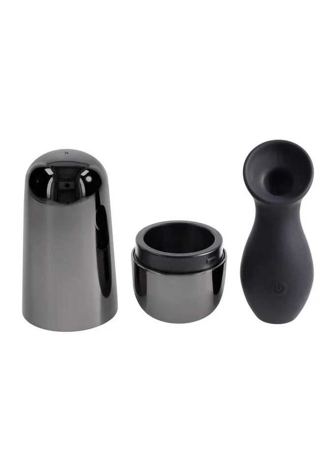 Playboy Female Sex Toys Playboy The Jet Set Sucking Rechargeable Silicone Clitoral Stimulator