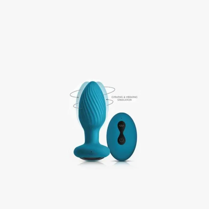 Alpine Gyrating Anal Plug with Remote The Flirtation Station Male Sex Toys