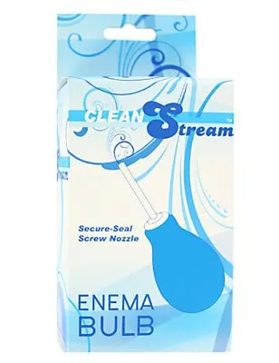 Anal Clean Enema Bulb Blue XR Brands Clean Stream Anal