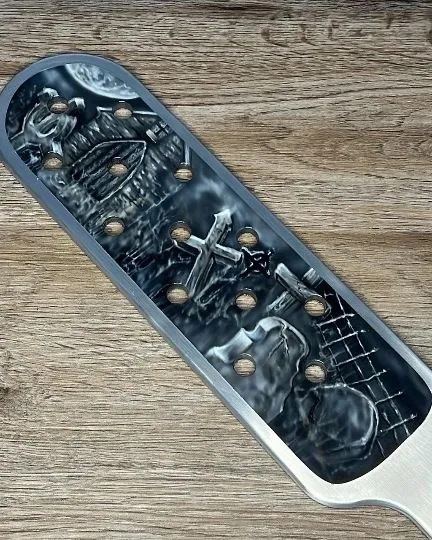Ballisticmetal Anal Wholesale Exclusive 18 Paddle Custom Graveyard Scene Hand Airbrushed Aluminum Spanking One of a Kind Goth Cemetary Gothic Nightmare Ballisticmetal Anal Wholesale Exclusive 18 Paddle Custom Graveyard Scene Hand Airbrushed Aluminum Spanking One of a Kind Goth Cemetary Gothic Nightmare