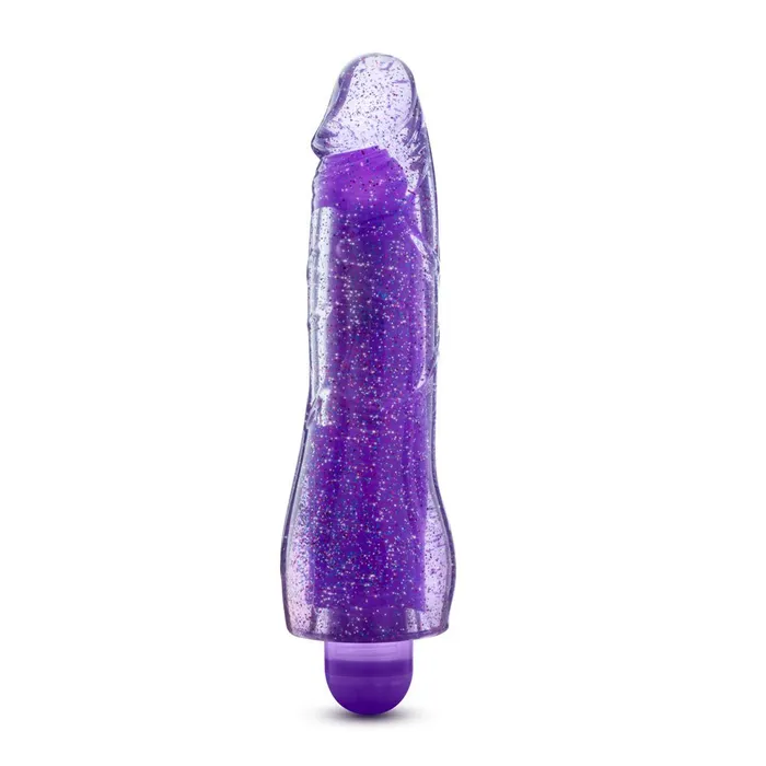 Blush Novelties Vibrators Glow Dicks Molly Glitter Vibrator Purple Blush Novelties Vibrators Glow Dicks Molly Glitter Vibrator Purple