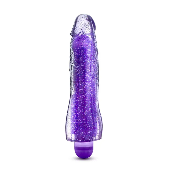 Blush Novelties Vibrators Glow Dicks Molly Glitter Vibrator Purple Blush Novelties Vibrators Glow Dicks Molly Glitter Vibrator Purple