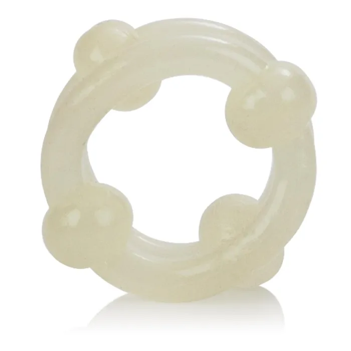 Dildos CalExotics Island Rings Double Stacker GlowintheDark