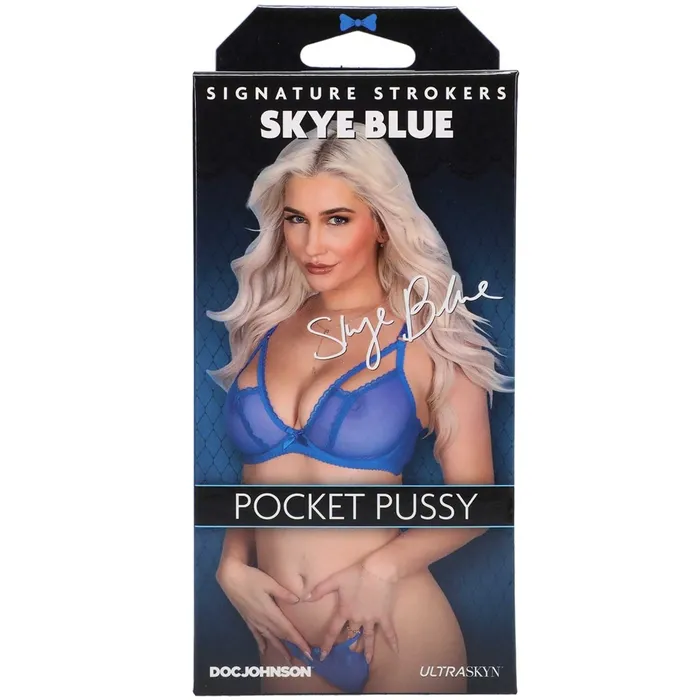 Doc Johnson Male Sex Toys Signature Strokers Skye Blue Ultraskyn Pocket Pussy Vanilla Doc Johnson Male Sex Toys Signature Strokers Skye Blue Ultraskyn Pocket Pussy Vanilla