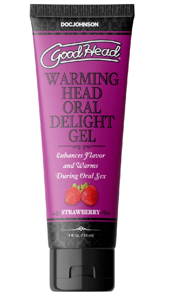 Enhancers Doc Johnson Goodhead Warming Head Oral Delight Gel 4 Fl Oz