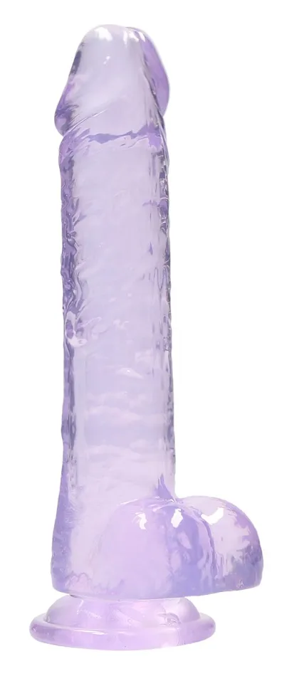 Shots RealRock Female Sex Toys 8 Inch Realistic Dildo With Balls