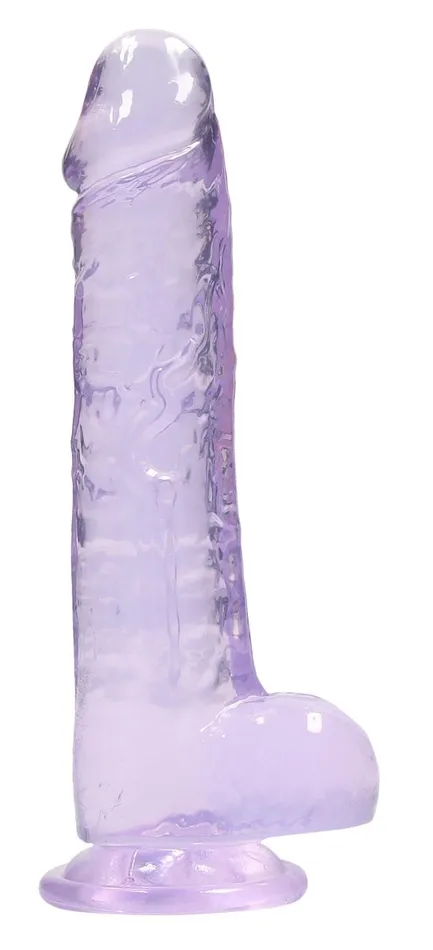 Shots RealRock Female Sex Toys 8 Inch Realistic Dildo With Balls