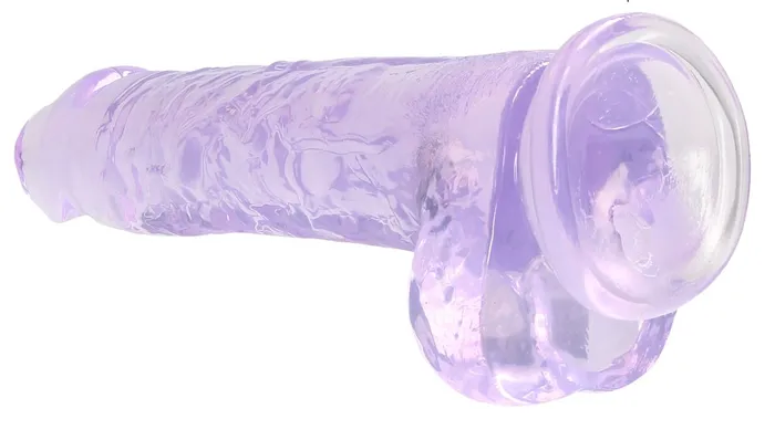 Shots RealRock Female Sex Toys 8 Inch Realistic Dildo With Balls
