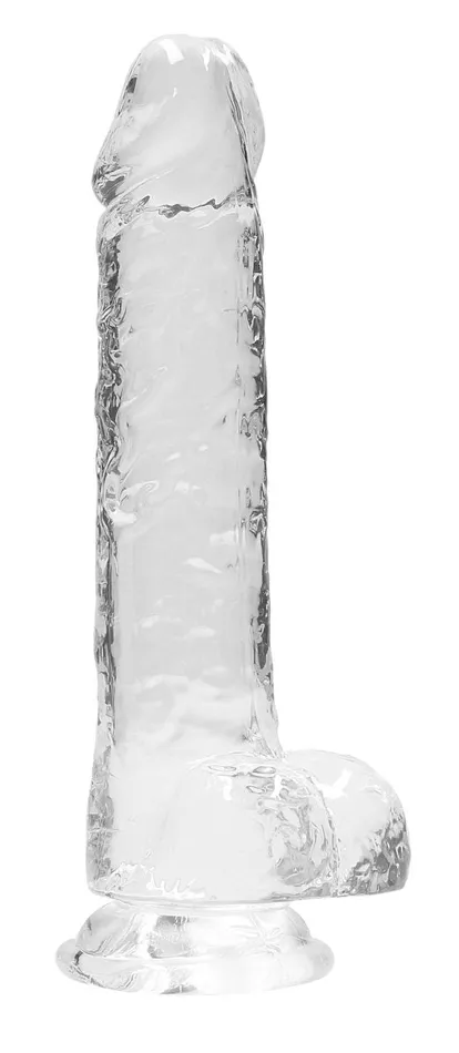 Shots RealRock Female Sex Toys 8 Inch Realistic Dildo With Balls