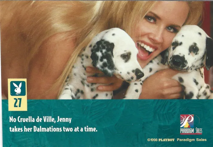 Anal Dans Cards Playboy Best Of Jenny McCarthy Card 27
