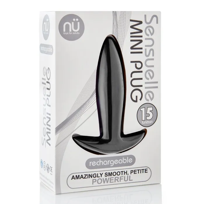 Castle Megastore Anal NU Sensuelle Mini Plug Black